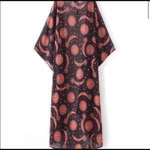 Boho Sun & Moon Duster